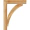 Ekena Millwork Thorton Block Rough Sawn Bracket w/ Offset Brace, Western Red Cedar, 6"W x 26"D x 34"H BKT0604X26X34THR05RWR - alternate 2